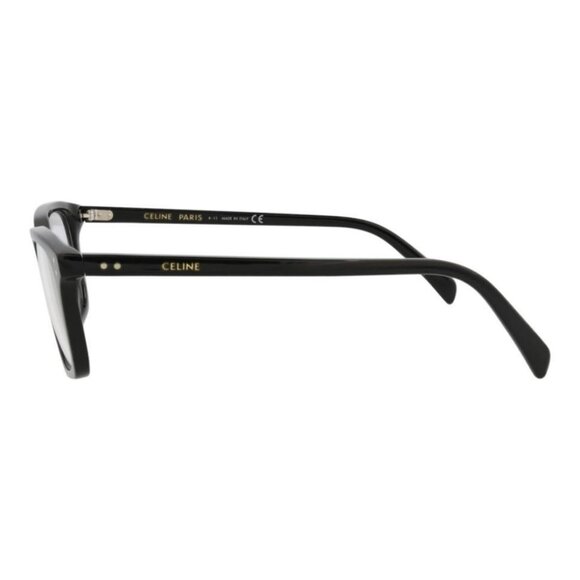 Celine Mens Square/Rectangle Black Black Transparent Fashion Designer Eyewear - Picture 3 of 4